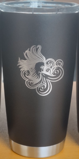 20oz Insulated Tumbler with Laser Etched Aeolus Logo