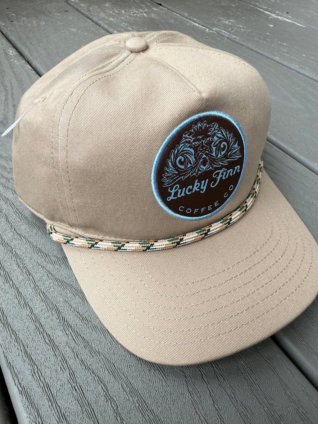 LF Coffee Co Rope trucker- Khaki