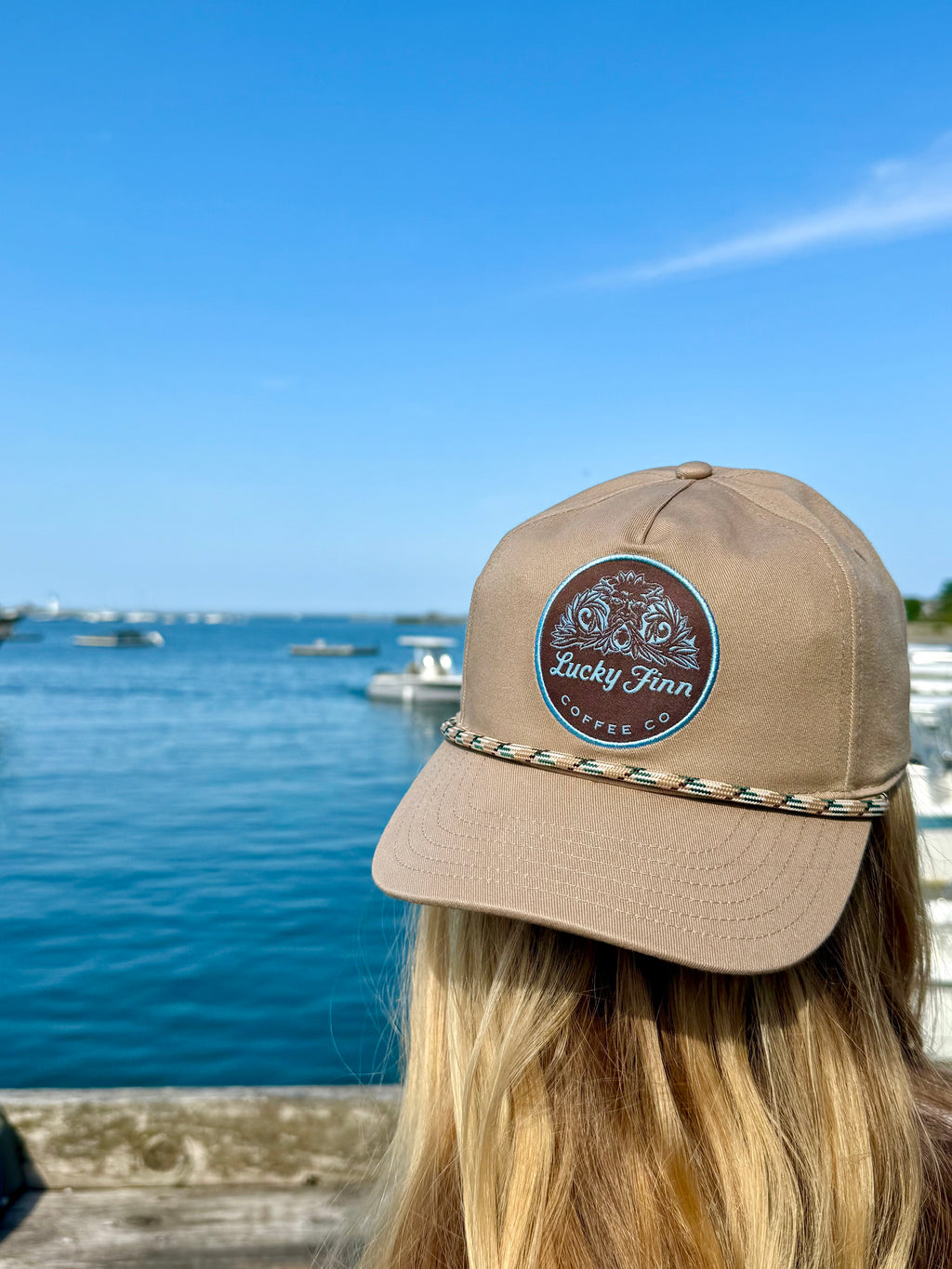 LF Coffee Co Rope trucker- Khaki