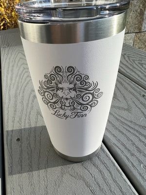 NEW 20oz Mag Lid Insulated Tumbler with Laser Etched Aeolus Logo