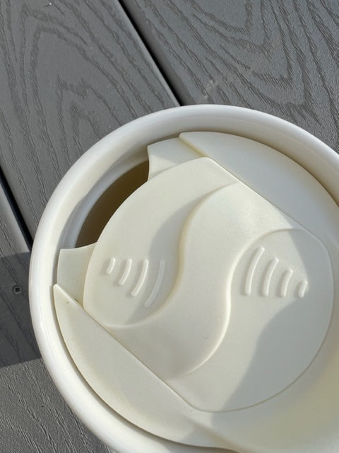 NEW 16oz Ceramic and Bamboo Tumbler