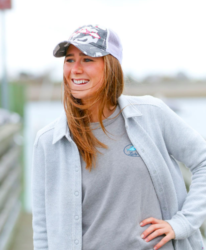 Snow Camo Tuna School Hat